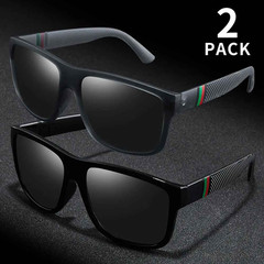 Men’s Polarized Vintage Sunglasses Designer Retro Fashion UV Protection