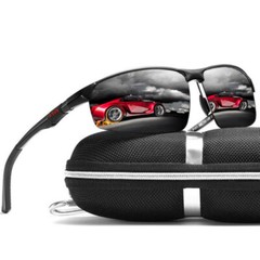 Aluminum HD Polarized Photochromic Sunglasses Men Driving Eyewear Sports Glasses