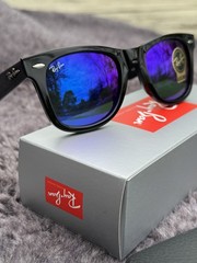 New Ray-Ban Wayfarer Black Matte RB2140 Sunglasses