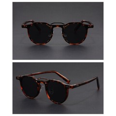 Unisex Round Punk Fashion Sunglasses Retro Driving Traveling Shade Glasses UV400