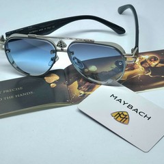Vintage Maybach Blue Gradient Aviator Sunglass For Men Free World Wide Shipping