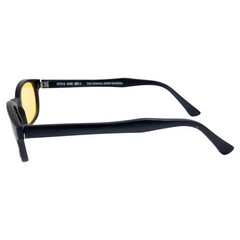 X-KD’s Unisex-Adult Biker sunglasses Yellow One Size