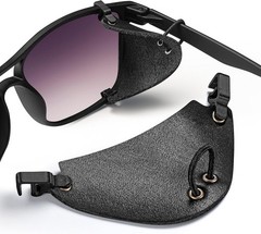 Handcrafted Leather Side Shields for Sunglasses – Perfect for Active Lifestyles