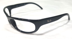 Ray Ban RB4033 601 Black Predator Wrap Sunglasses Frame Only Italy Exc