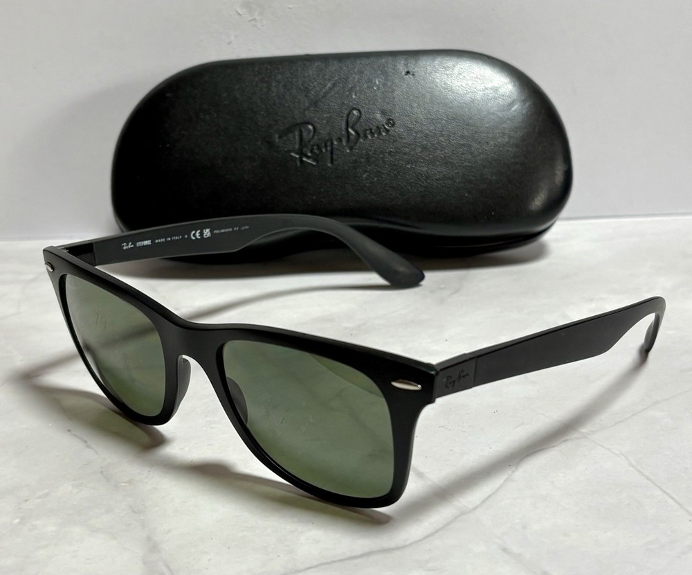Ray-Ban RB4195 601-S/9A 52mm WAYFARER Liteforce Matte Black – FRAMES ONLY