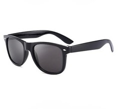Classic Square Polarized Sunglasses Men Women Retro Black Sun Glasses Male