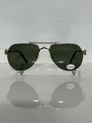 Philippe Charriol PC75105 Shiny Gold Titanium custom G15 Polarized Sunglasses