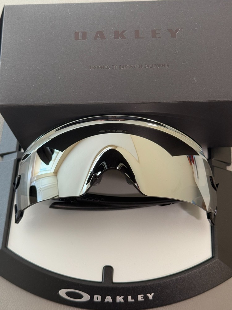2026 New Oakley OO9455 Kato Sunglasses Polished Black Frame PRIZM Mirror Lens
