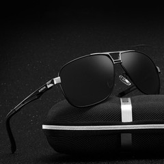 Aluminium HD Polarized Photochromic Sunglasses Pilot Men Eyewear Driving Glasses