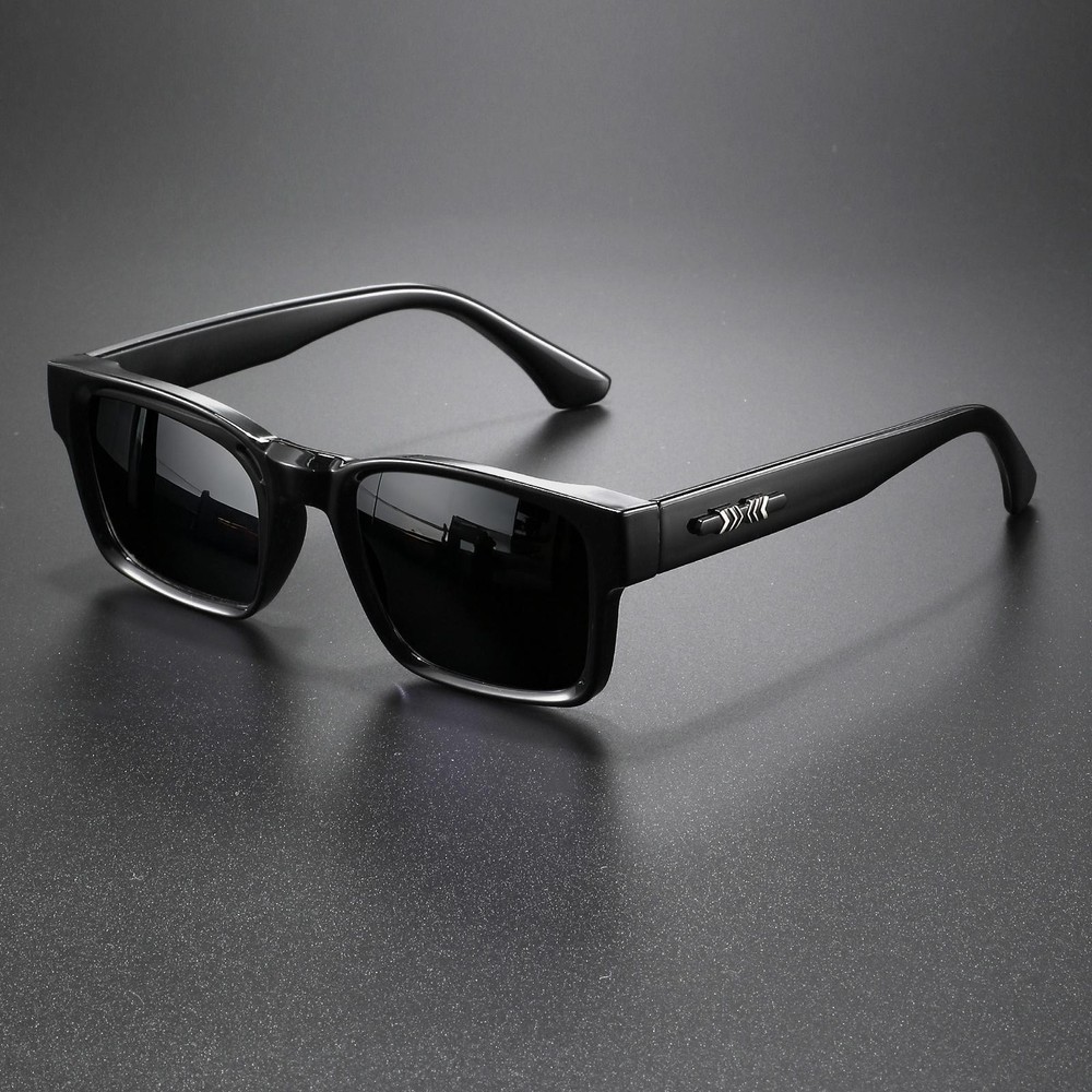 Retro Punk Square Sunglasses UV400 Unisex Outdoor Fashion Protective Frame