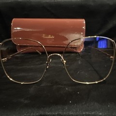 New Pomellato Women 1230 Glasses Gold MSRP $675 Brand New w/ Case sexy!!
