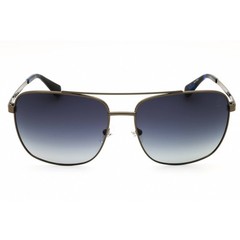 Timberland Men’s Sunglasses Shiny Gunmetal Metal Full Rim Frame TB00044 08D