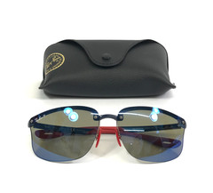 Ray-Ban x Scuderia Ferrari Sunglasses RB4322-M F606/H0 Polished Blue Red Frames