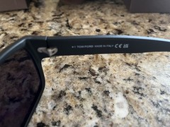 TOM FORD Mason FT0445 445 02D Matte Black Smoke Polarized Sunglasses 58mm New