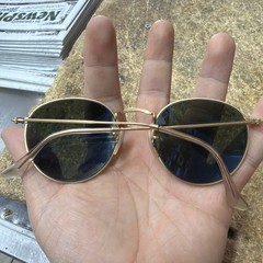 Ray-Ban P RB3447 Round Metal 112/58 50[]21 145 3P Polarized Sunglasses