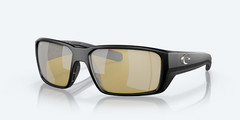 Costa Del Mar FANTAIL PRO POLARIZED Sunglasses Matte Black / Sunrise Silver 580G