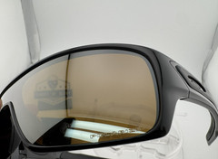 OAKLEY TURBINE ROTOR BLACK W/ TUNGSTEN IRIDIUM POLARIZED SUNGLASSES OO9307-06