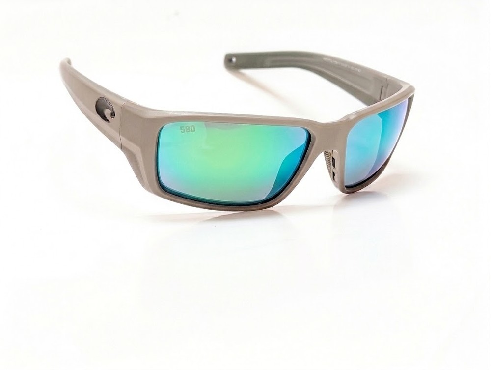 Costa Del Mar Fantail PRO Polarized Sunglasses matte olive green 580 glass lens