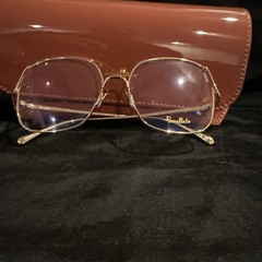 New Pomellato Women 1230 Glasses Gold MSRP $675 Brand New w/ Case sexy!!