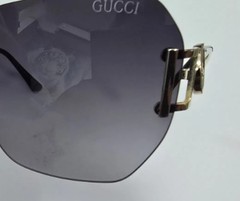 Gucci Unisex Black Summer Sunglasses