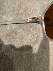 Oakley Latch Polarized Sunglasses PRIZM Rose Gold 2.1in lens Excellent condition