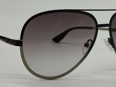 Emporio Armani EA 9638/S Sunglasses Purple/Gray Aviator