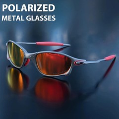 Oakley X Metal Juliet Cyclops Sunglasses Ruby Polarized Glass Titanium Goggles