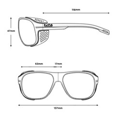BOLLE Graphite Mountaineering Sunglasses