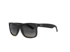 Ray Ban Sunglasses Justin 4165 622/T3 54 Rubber Black Gray Polarized Rayban