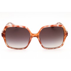 Guess Unisex Sunglasses Light Brown Injected Propionate Full Rim GU00190 47F