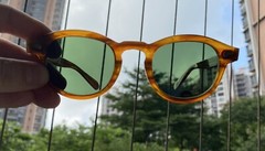 Vintage Style Green Sunglasses Johnny Depp Green Sunglasses Men Gold Glasses