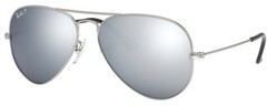 Ray-Ban RB 3025 matte silver 019/W3 Sunglasses