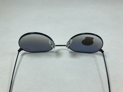 Ray-Ban RB3447 Round Gold Frame Gradient blue Lens Sunglasses 140MM