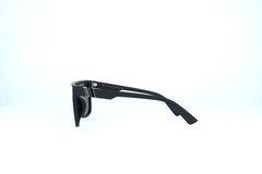 Blenders Scifi Dark Flatter Black Shield Polarized Sunglasses 148-16-145