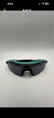Oakley OO9495D-0436 Men’s Wrap Sunglasses teal AUTHENTIC and LEGIT 133mm