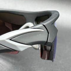 Battle Vision Z22-1518 Anti-Glare Wrap Sunglasses Matte Black Polarized Used