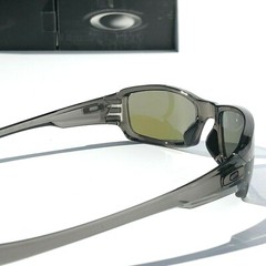 NEW Oakley FIVES Squared Grey Smoke POLARIZED Galaxy Blue Mirror Sunglass 9238