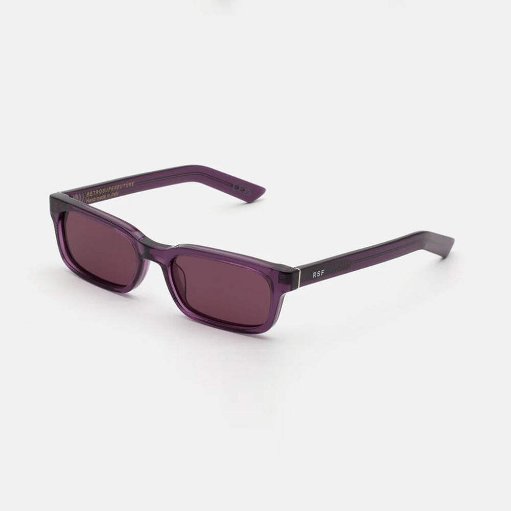 Sunglasses RSF Retrosuperfuture Gesto 25L 54 18 145 Aubergine Aubergine lens 100