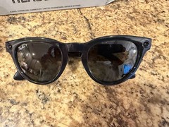 Ray-Ban Meta Headliner Gen 1 Shiny Black Polarized RW4009 601/9AAA Smart Glasses