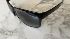 Maui Jim Sunglasses MJ432-2M RED SANDS 59-17-140 Green Lenses Black Frame- FR SH