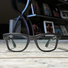 Meta Ray-Ban Smart Glasses Gen 2 Wayfarer Matt Black Transition Grey Lens