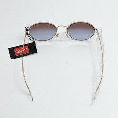 RAY BAN Ray Ban Sunglasses Round Glasses 0RB3769D Gold Almost Unused