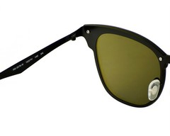 Ray-Ban RB3576N Blaze Clubmaster Black Frame Violet Blue Lenses 47mm Unisex
