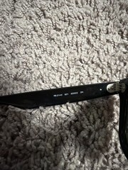 Ray Ban RB 2140 901 50D22 3N Black Folding Wayfarer Sunglasses 50mm Vintage