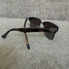 NEW In Box Ray Ban CLUBMASTER POLARIZED Tortoise Brown Sunglass RB4190
