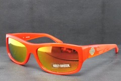 Harley Davidson Sunglasses Men’s Rectangular Plastic Orange 61mm HDX833/OR27