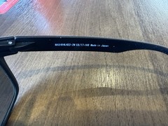 Maui Jim Red Sands MJ432-2M Sunglasses Matte Black/Blue 59 17 140 #991