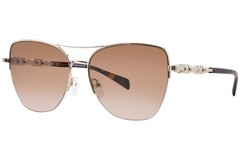 Michael Kors Dorado-Beach MK1163 101413 Sunglasses Women’s Gold/Brown 57mm