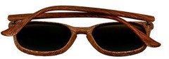 Perry Ellis Mens Sunglass Wood Plastic Square, Brown Lens PE83 2