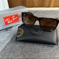 Ray-Ban Justin Sunglasses Havana RB4165 710/13 54▪️ 16 145mm Brown Gradient New